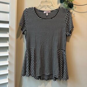 Harlow & Rose Trendy Striped Top